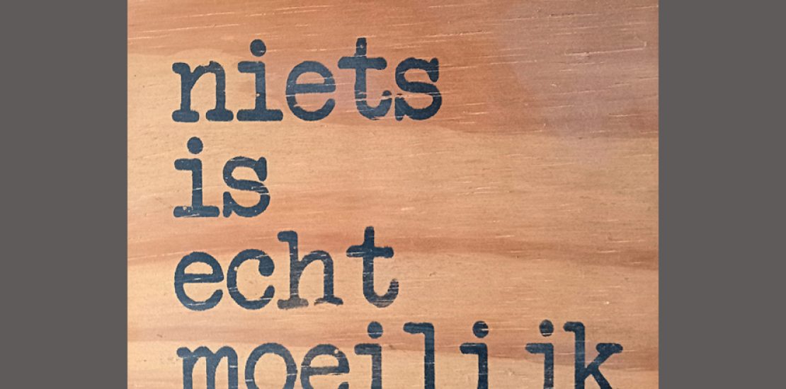 niets is echt moeilijk2